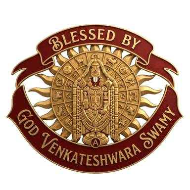 Blessed by Venkateshwara Swamy